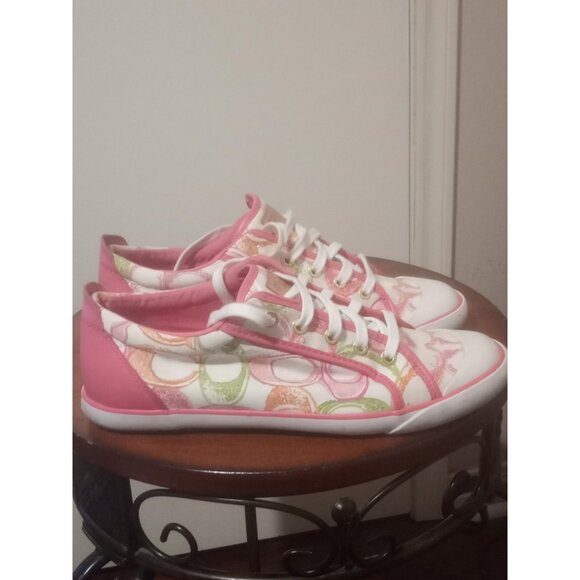 Women's COACH Barrett Multicolor Sneakers Size 11 B Phenomenal Condition! - Picture 1 of 16